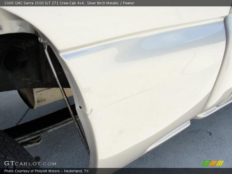 Silver Birch Metallic / Pewter 2006 GMC Sierra 1500 SLT Z71 Crew Cab 4x4