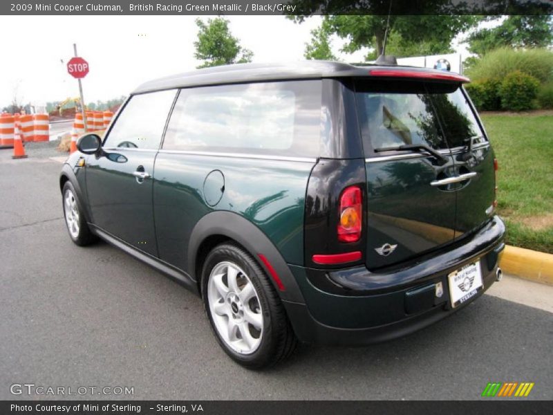 British Racing Green Metallic / Black/Grey 2009 Mini Cooper Clubman
