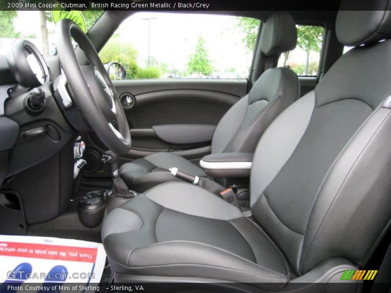 British Racing Green Metallic / Black/Grey 2009 Mini Cooper Clubman