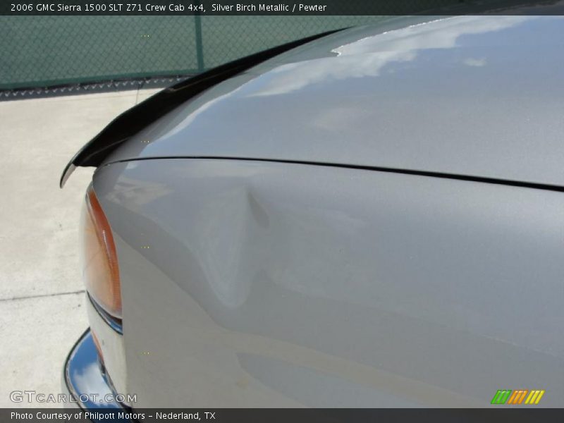 Silver Birch Metallic / Pewter 2006 GMC Sierra 1500 SLT Z71 Crew Cab 4x4