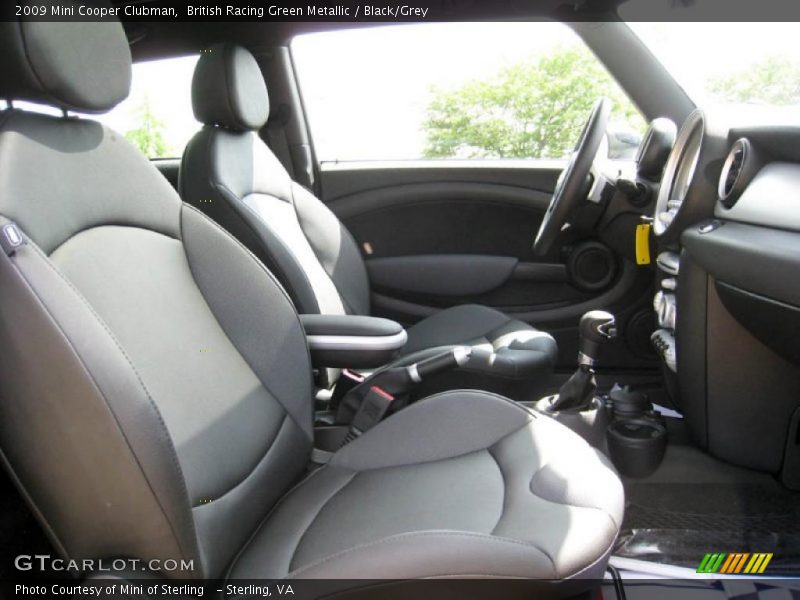 British Racing Green Metallic / Black/Grey 2009 Mini Cooper Clubman