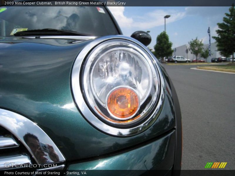 British Racing Green Metallic / Black/Grey 2009 Mini Cooper Clubman