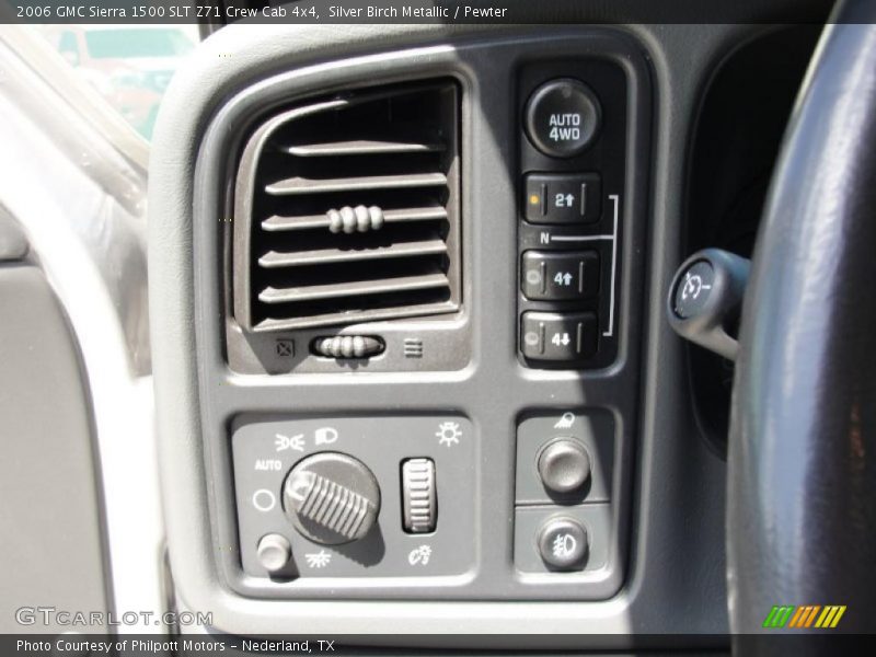 Silver Birch Metallic / Pewter 2006 GMC Sierra 1500 SLT Z71 Crew Cab 4x4