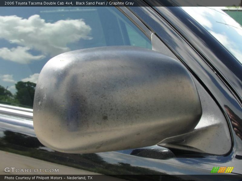 Black Sand Pearl / Graphite Gray 2006 Toyota Tacoma Double Cab 4x4