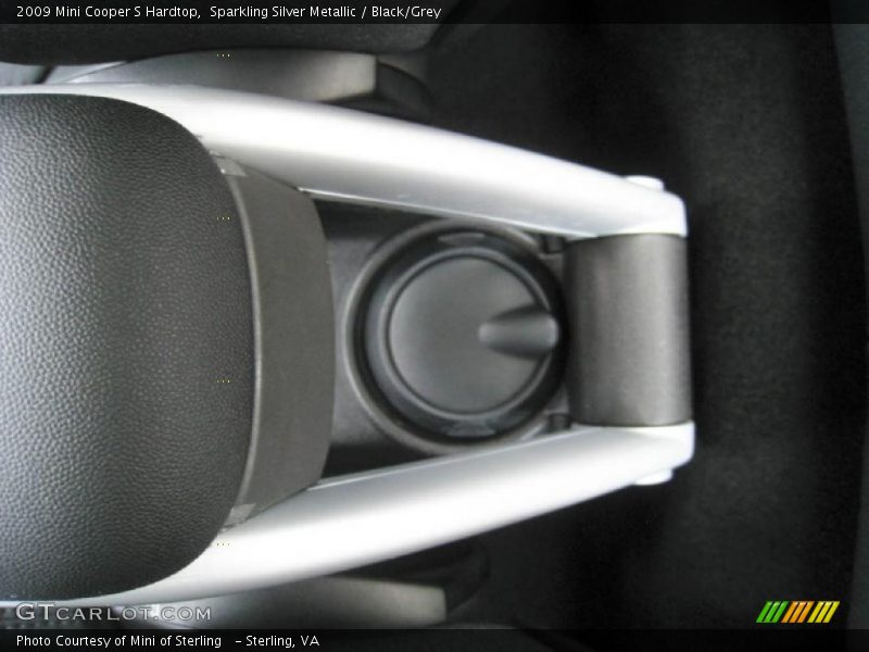 Sparkling Silver Metallic / Black/Grey 2009 Mini Cooper S Hardtop