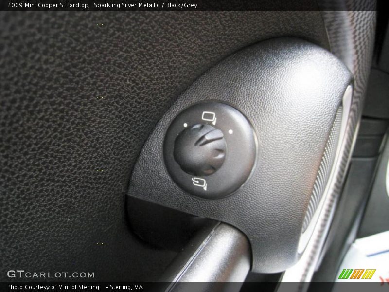 Sparkling Silver Metallic / Black/Grey 2009 Mini Cooper S Hardtop