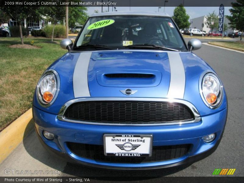 Laser Blue Metallic / Black/Grey 2009 Mini Cooper S Clubman