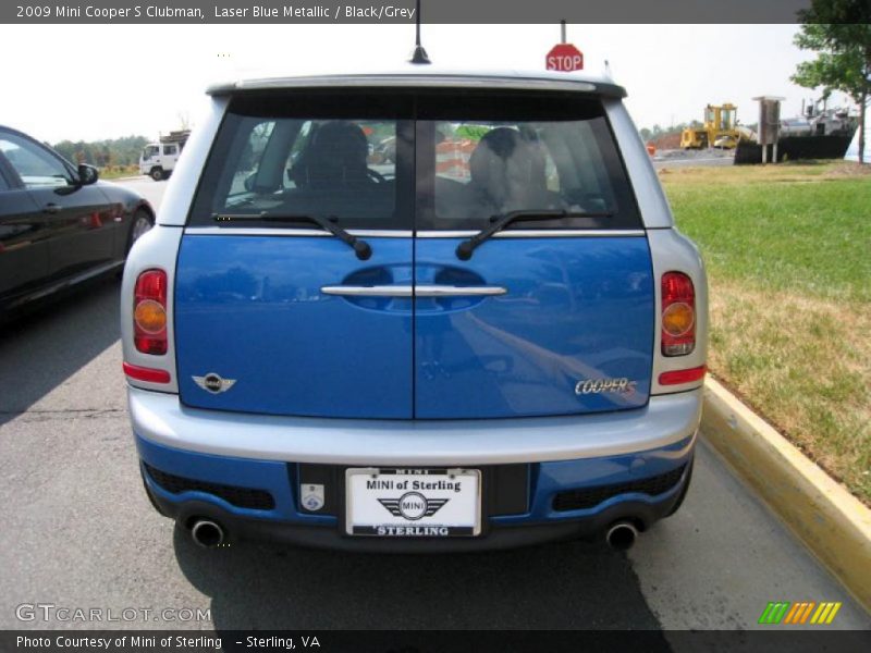 Laser Blue Metallic / Black/Grey 2009 Mini Cooper S Clubman