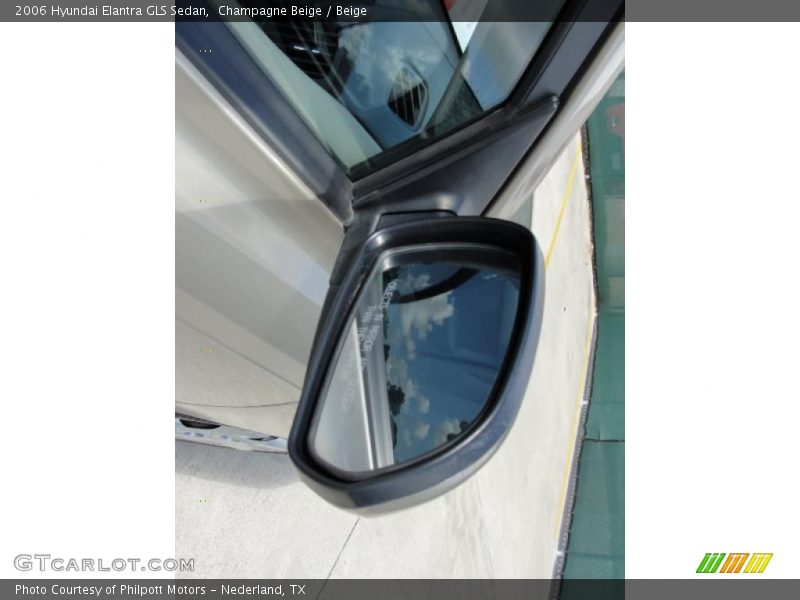 Champagne Beige / Beige 2006 Hyundai Elantra GLS Sedan
