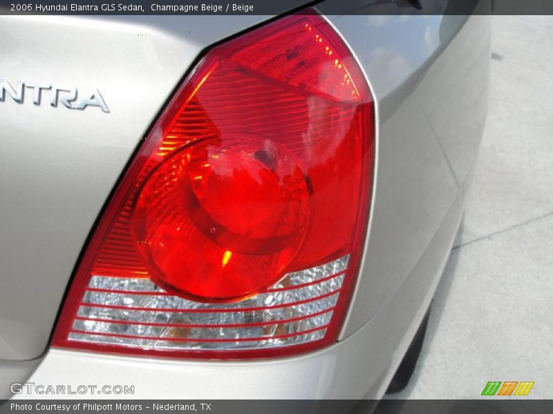 Champagne Beige / Beige 2006 Hyundai Elantra GLS Sedan