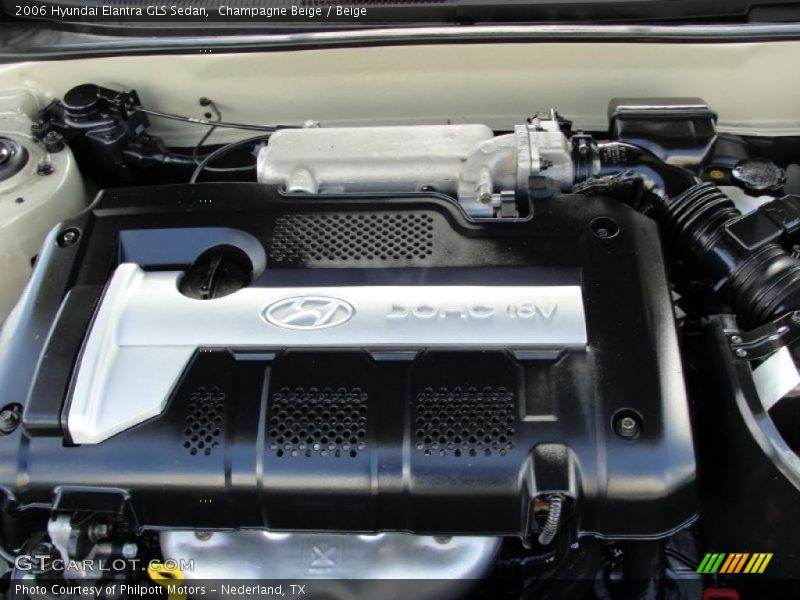 Champagne Beige / Beige 2006 Hyundai Elantra GLS Sedan