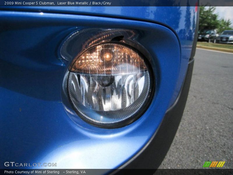 Laser Blue Metallic / Black/Grey 2009 Mini Cooper S Clubman