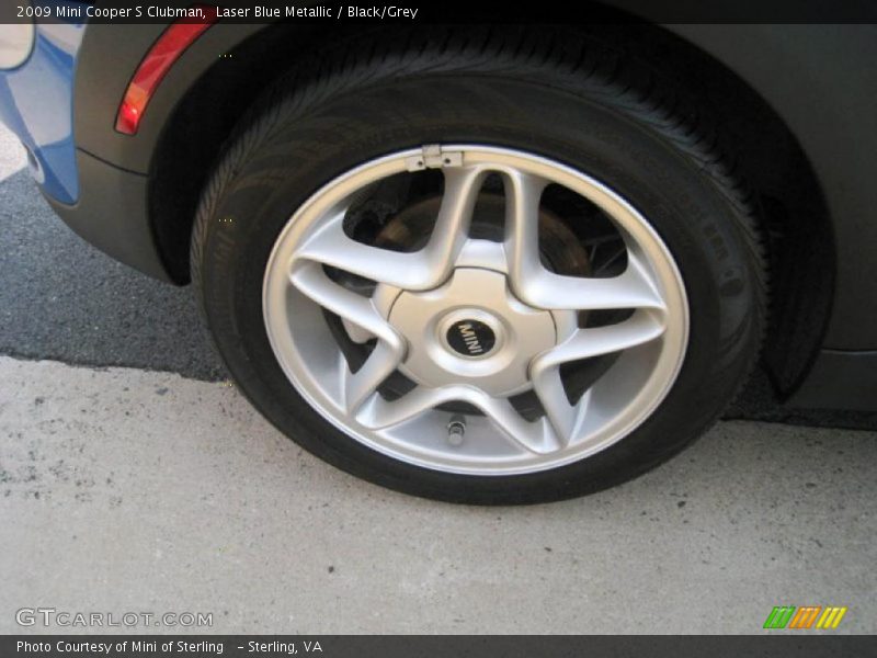Laser Blue Metallic / Black/Grey 2009 Mini Cooper S Clubman