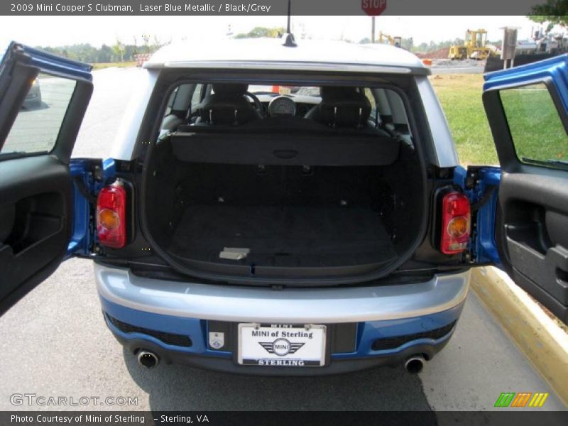 Laser Blue Metallic / Black/Grey 2009 Mini Cooper S Clubman