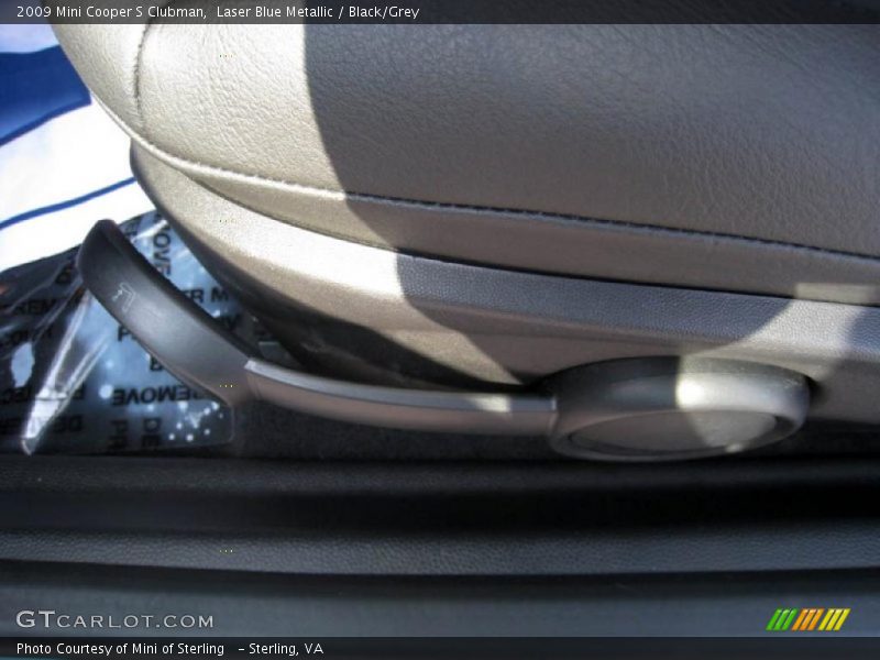 Laser Blue Metallic / Black/Grey 2009 Mini Cooper S Clubman