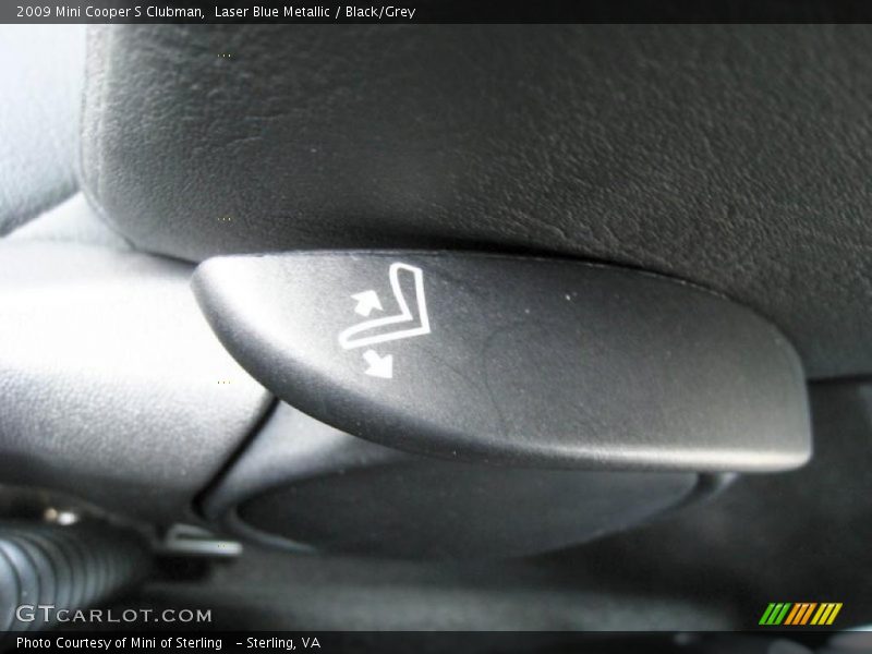 Laser Blue Metallic / Black/Grey 2009 Mini Cooper S Clubman