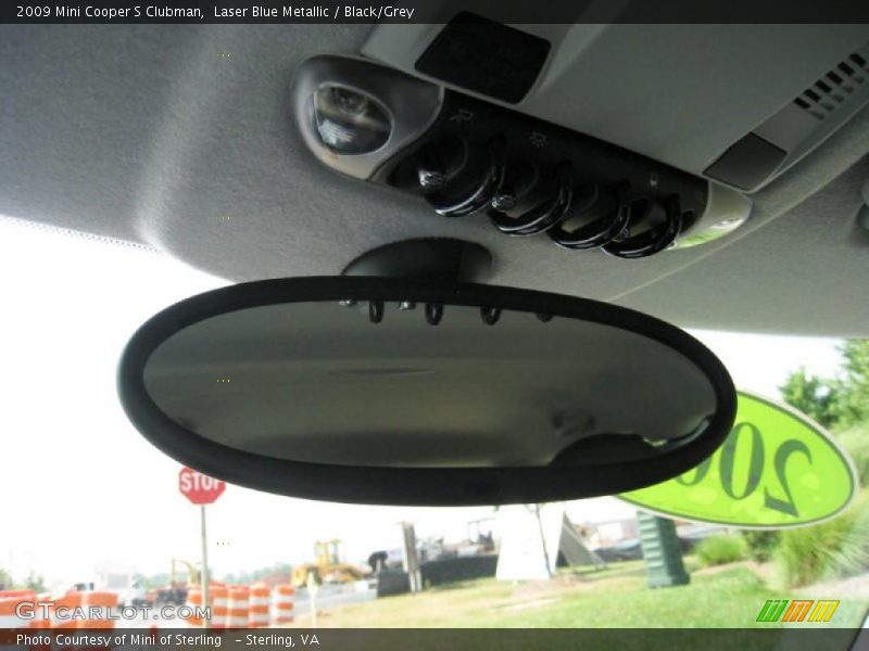 Laser Blue Metallic / Black/Grey 2009 Mini Cooper S Clubman