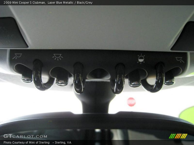 Laser Blue Metallic / Black/Grey 2009 Mini Cooper S Clubman