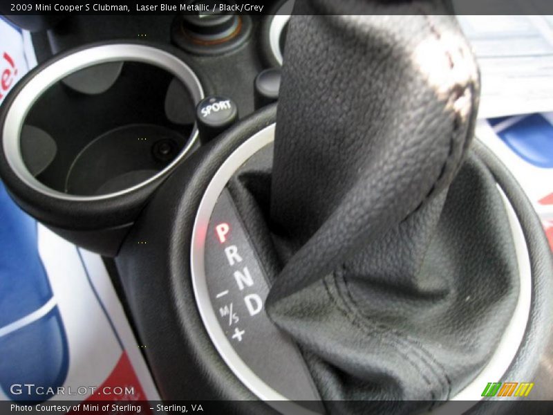 Laser Blue Metallic / Black/Grey 2009 Mini Cooper S Clubman