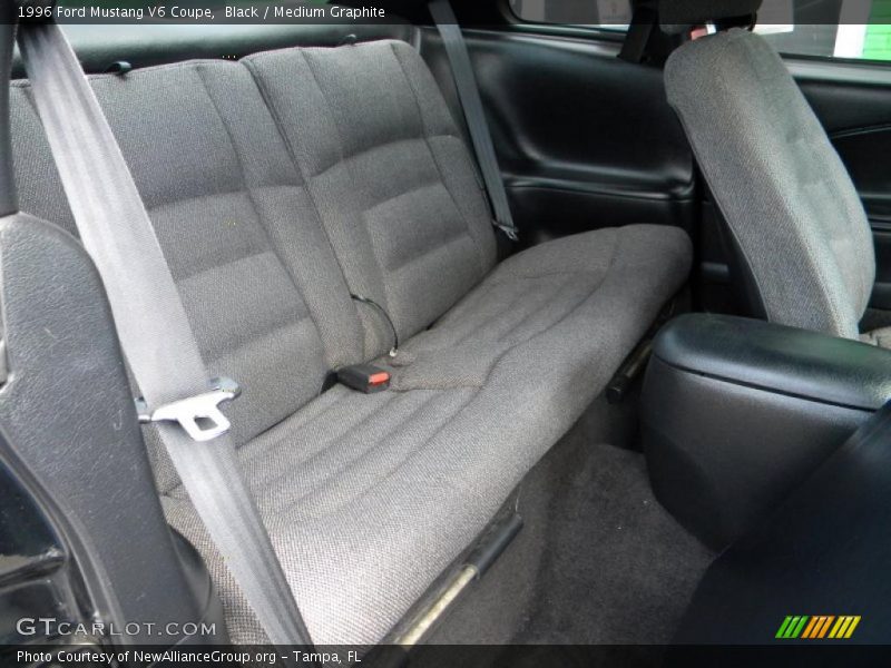 Black / Medium Graphite 1996 Ford Mustang V6 Coupe