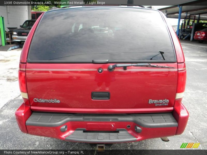 Medium Red Metallic / Light Beige 1998 Oldsmobile Bravada AWD