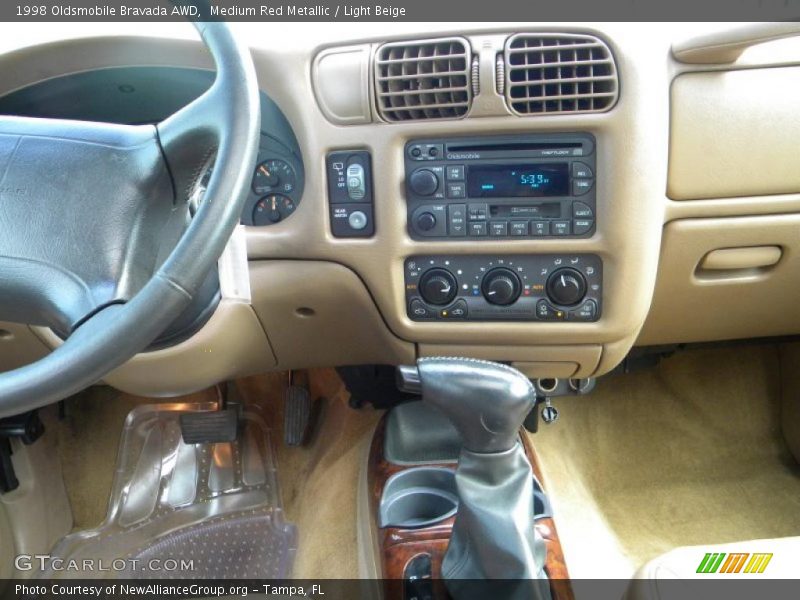 Medium Red Metallic / Light Beige 1998 Oldsmobile Bravada AWD