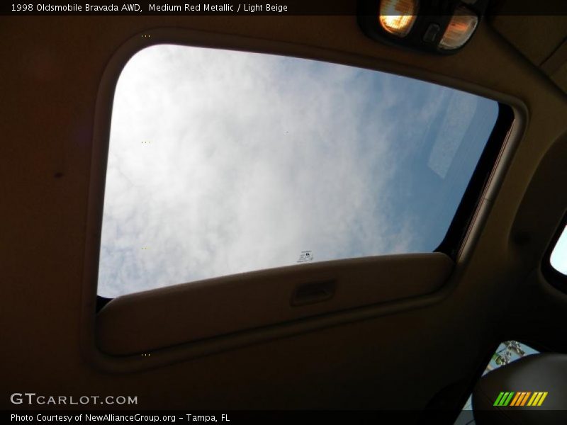 Medium Red Metallic / Light Beige 1998 Oldsmobile Bravada AWD