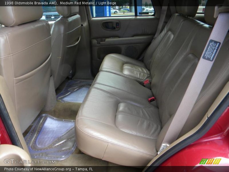 Medium Red Metallic / Light Beige 1998 Oldsmobile Bravada AWD