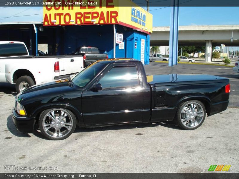Onyx Black / Beige 1998 Chevrolet S10 Regular Cab