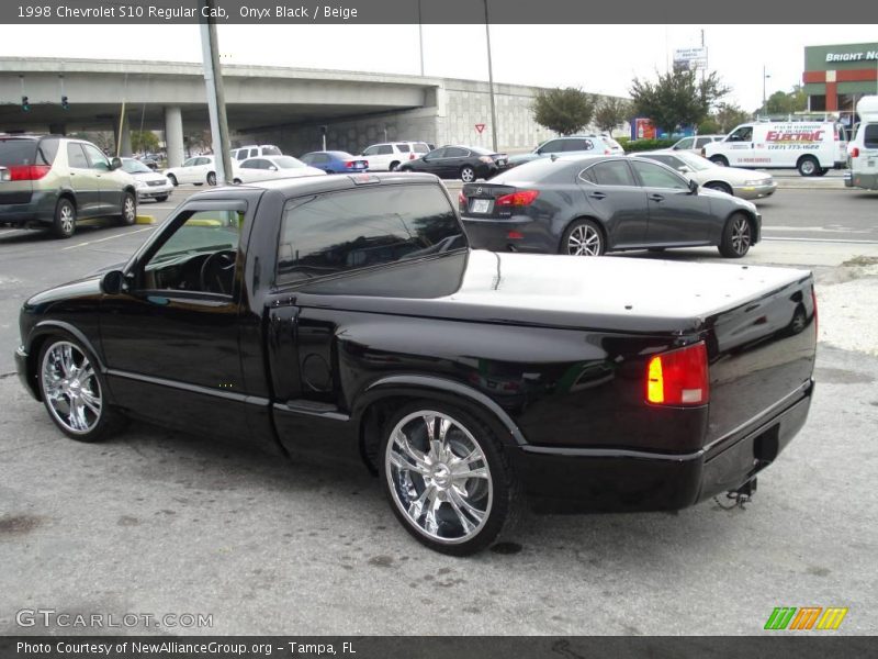 Onyx Black / Beige 1998 Chevrolet S10 Regular Cab