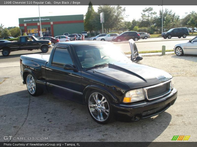 Onyx Black / Beige 1998 Chevrolet S10 Regular Cab