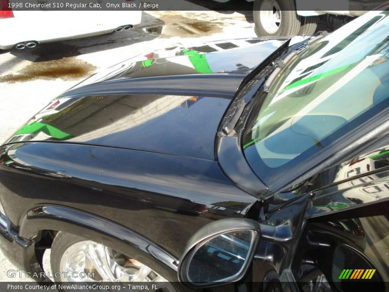 Onyx Black / Beige 1998 Chevrolet S10 Regular Cab