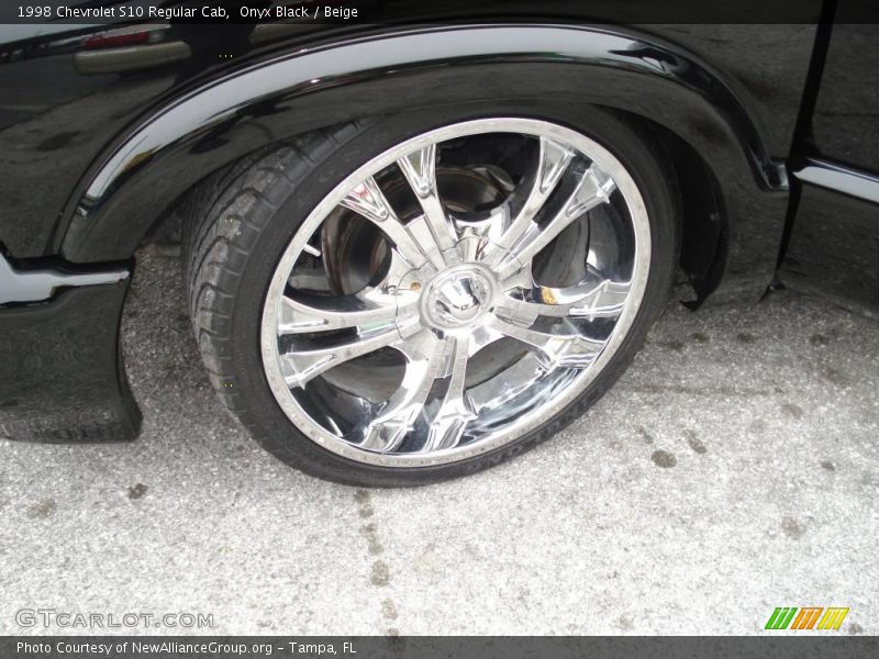 Onyx Black / Beige 1998 Chevrolet S10 Regular Cab