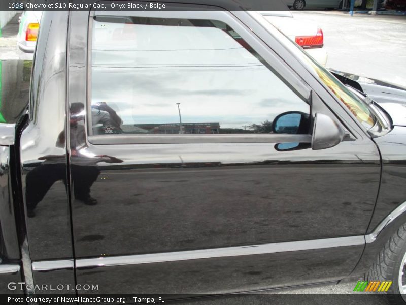 Onyx Black / Beige 1998 Chevrolet S10 Regular Cab