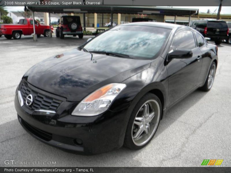 Super Black / Charcoal 2008 Nissan Altima 2.5 S Coupe
