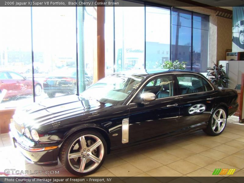 Black Cherry / Conker Brown 2006 Jaguar XJ Super V8 Portfolio