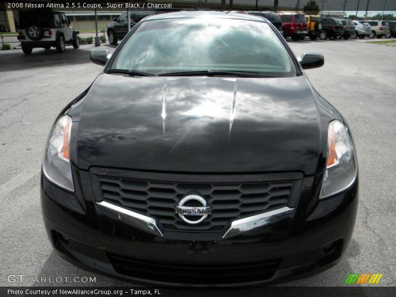 Super Black / Charcoal 2008 Nissan Altima 2.5 S Coupe