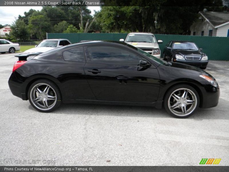 Super Black / Charcoal 2008 Nissan Altima 2.5 S Coupe