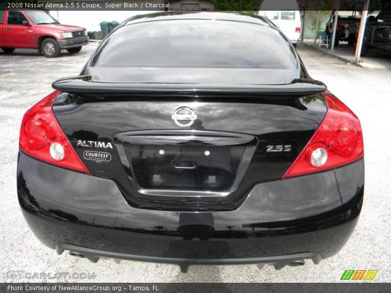 Super Black / Charcoal 2008 Nissan Altima 2.5 S Coupe