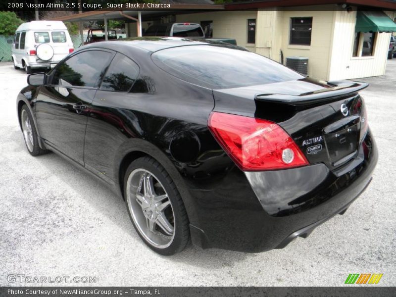 Super Black / Charcoal 2008 Nissan Altima 2.5 S Coupe
