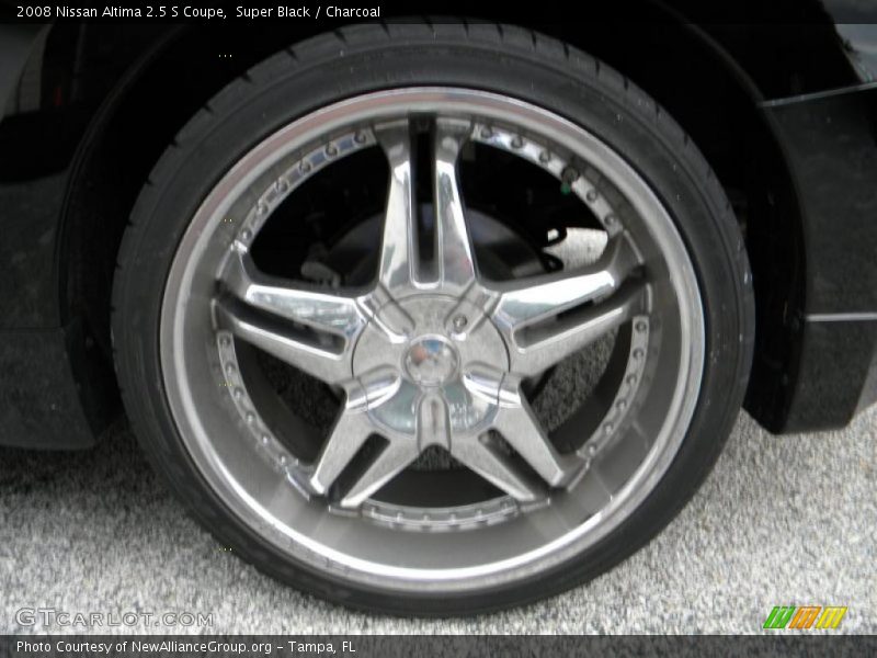 Super Black / Charcoal 2008 Nissan Altima 2.5 S Coupe