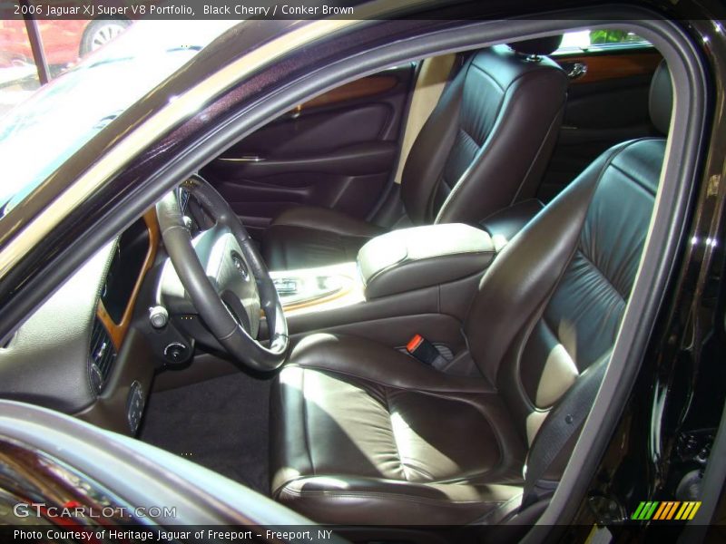 Black Cherry / Conker Brown 2006 Jaguar XJ Super V8 Portfolio