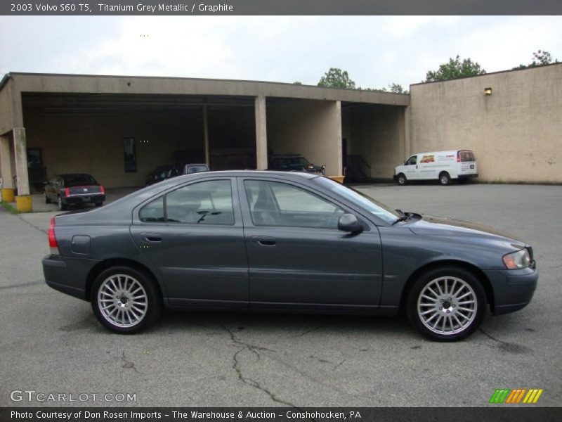 Titanium Grey Metallic / Graphite 2003 Volvo S60 T5