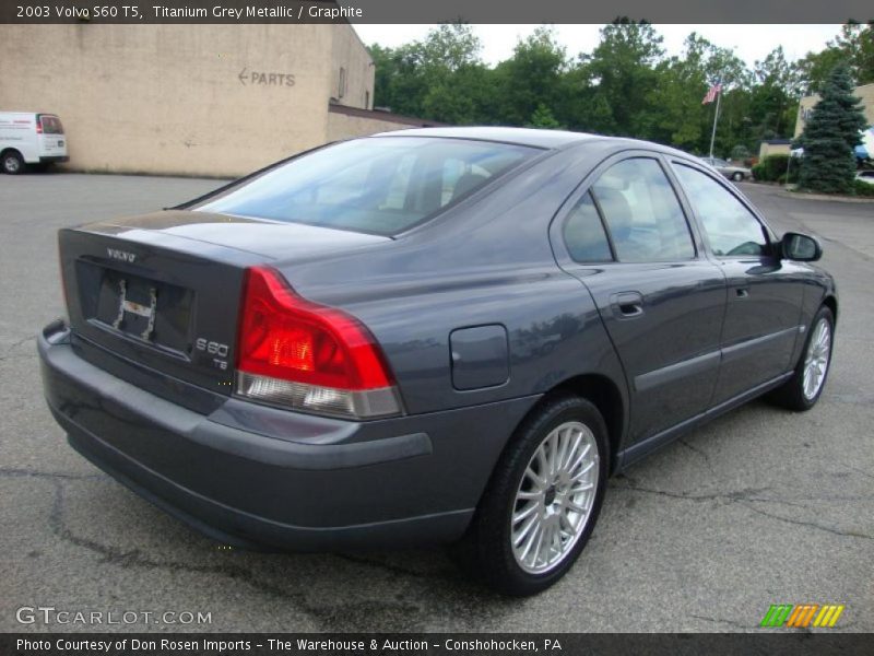 Titanium Grey Metallic / Graphite 2003 Volvo S60 T5