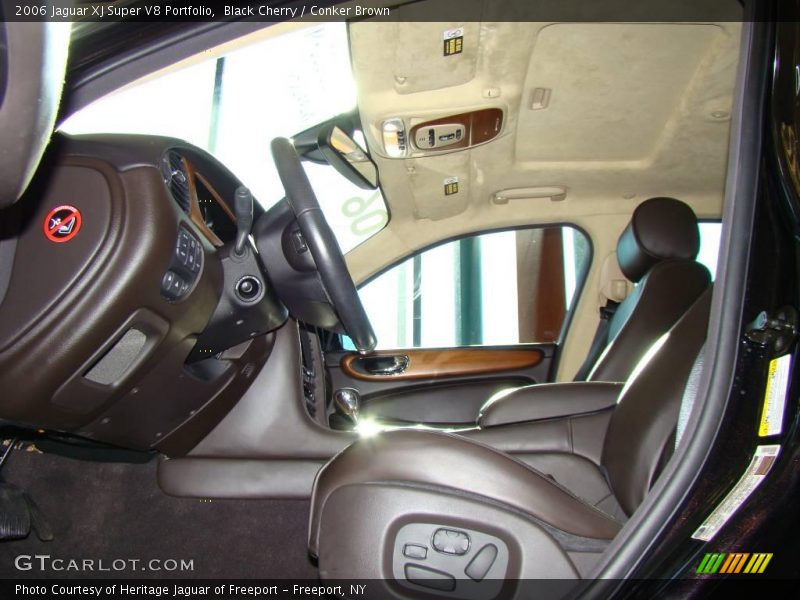 Black Cherry / Conker Brown 2006 Jaguar XJ Super V8 Portfolio