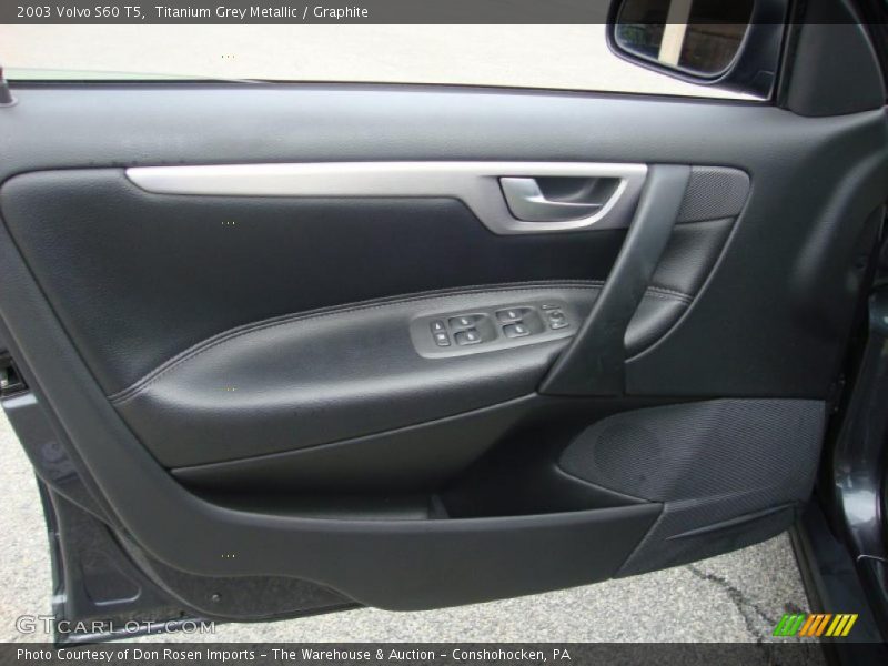 Titanium Grey Metallic / Graphite 2003 Volvo S60 T5