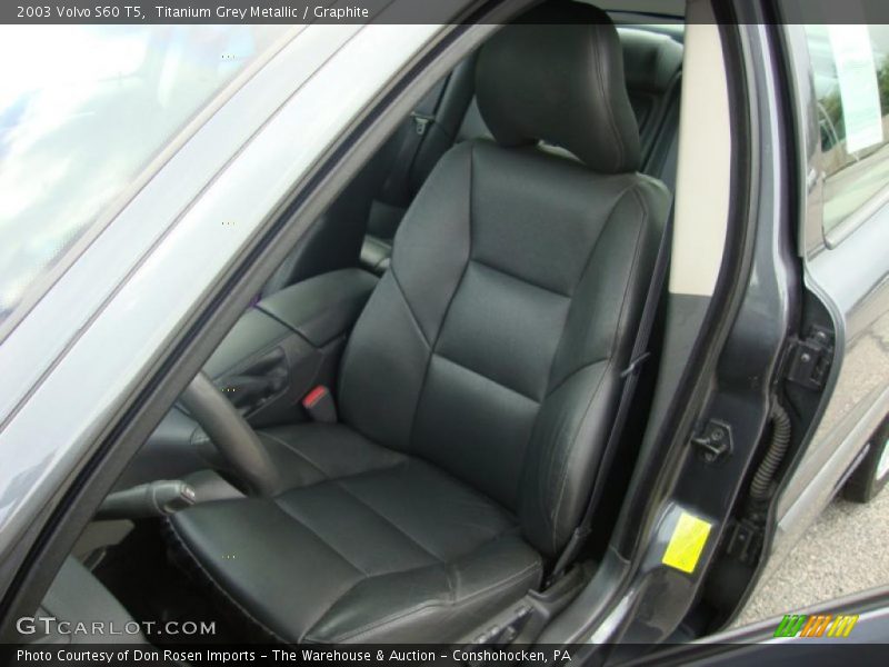 Titanium Grey Metallic / Graphite 2003 Volvo S60 T5