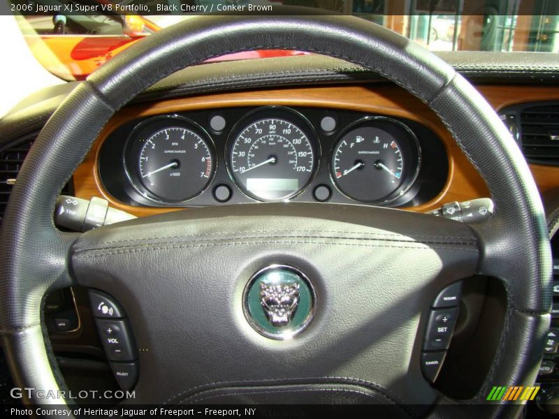 Black Cherry / Conker Brown 2006 Jaguar XJ Super V8 Portfolio