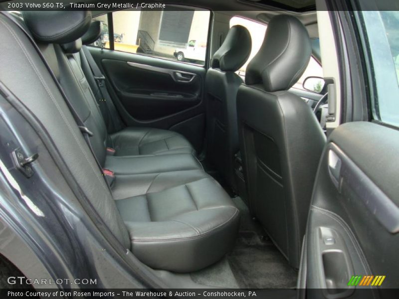 Titanium Grey Metallic / Graphite 2003 Volvo S60 T5
