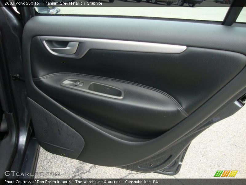 Titanium Grey Metallic / Graphite 2003 Volvo S60 T5